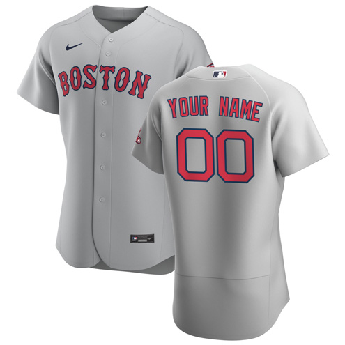 Men's Boston Red Sox Customized Stitched MLB Jersey [MLB_Boston Red ...