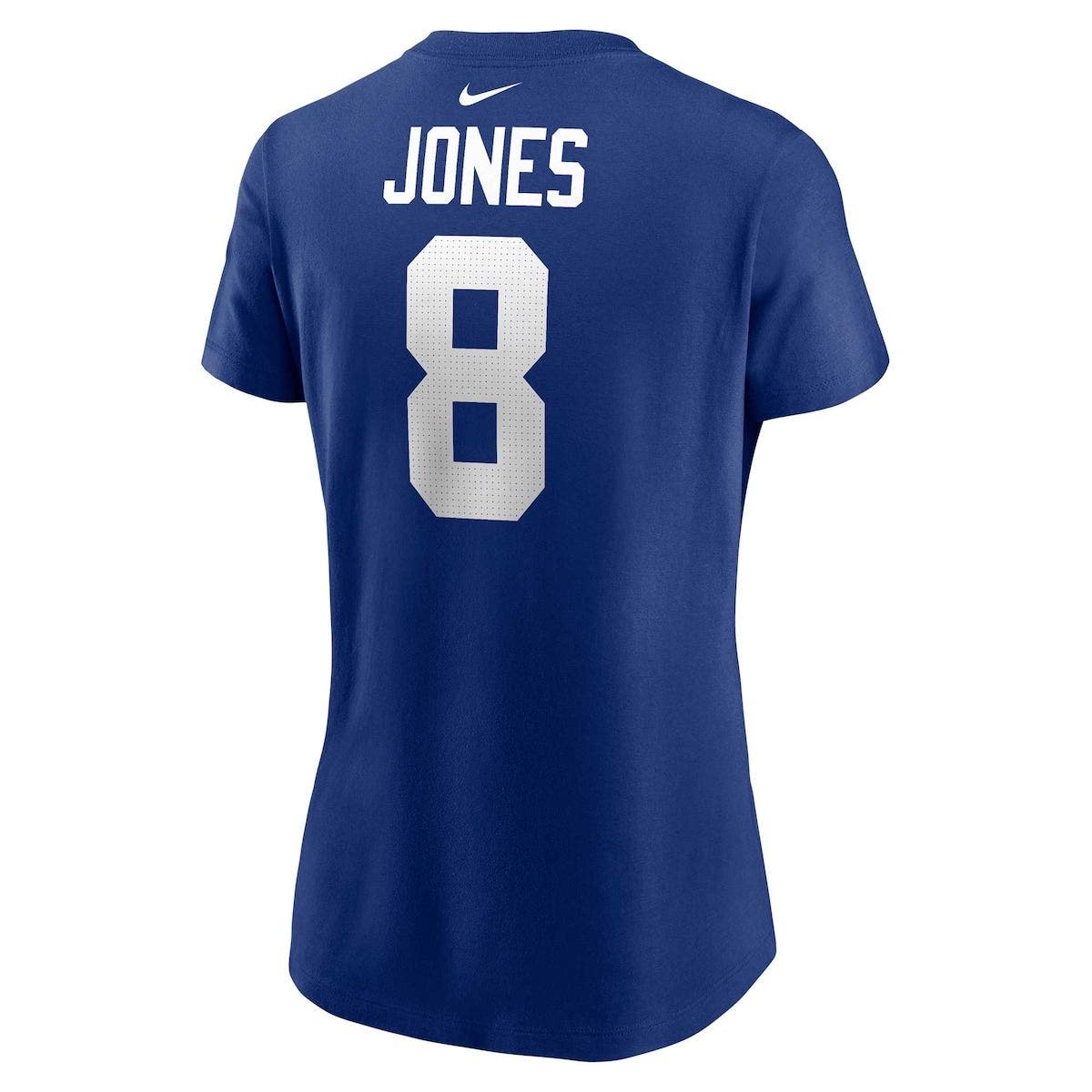 Nike Women's Nike Daniel Jones Royal New York Giants Player Name ...