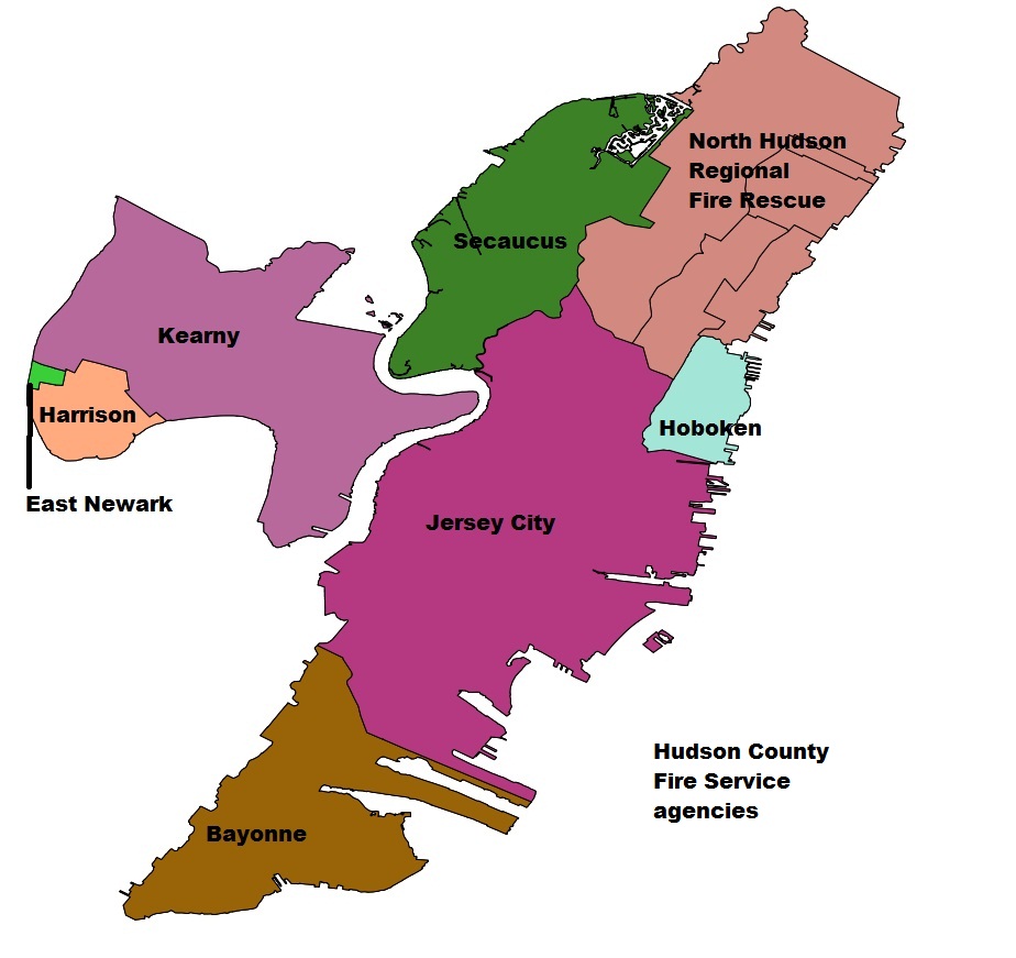 Hudson County New Jersey Map - Alvina Margalit