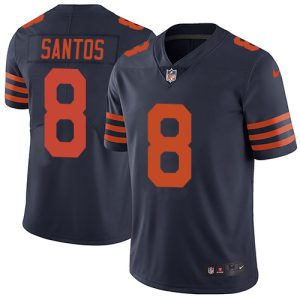 cheap Bears #8 Cairo Santos Navy Blue Alternate Men's Stitched NFL Vapor Untouchable Limited Jersey