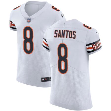 bears #8 cairo santos white men's stitched nfl new elite wholesale jersey