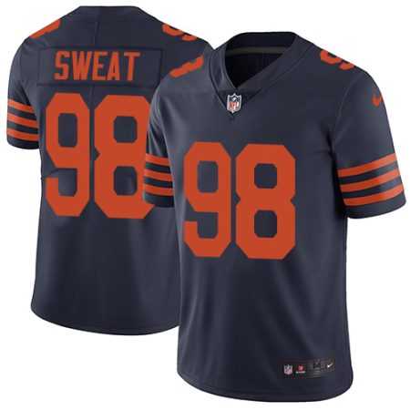 Bears #98 Montez Sweat Navy Blue Alternate Men's Stitched NFL Vapor Untouchable Limited Jersey