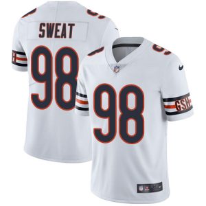 Bears #98 Montez Sweat White Men's Stitched NFL Vapor Untouchable Limited Jersey