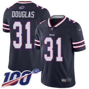 wholesale Bills #31 Rasul Douglas Navy Men's Stitched NFL Limited Inverted Legend 100th Season Jersey