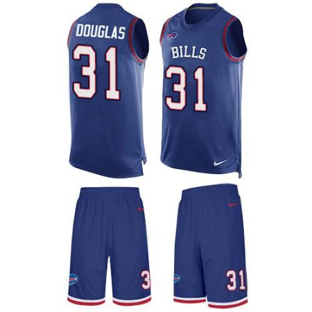 Bills #31 Rasul Douglas Royal Blue Team Color Men's Stitched NFL Limited Tank Top Suit Jersey