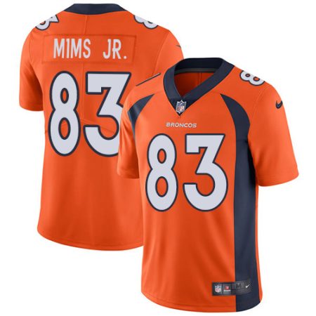 broncos #83 marvin mims jr. orange team color men's stitched nfl vapor untouchable limited wholesale jersey