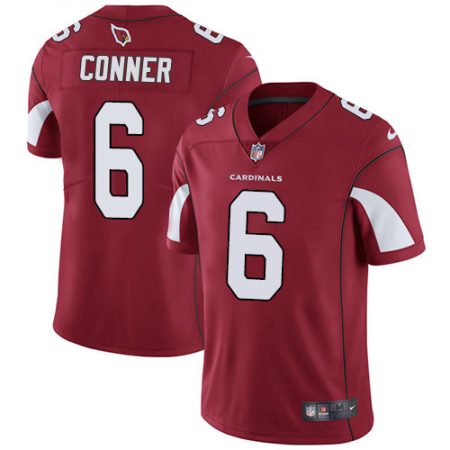 Cardinals #6 James Conner Red Team Color Men's Stitched NFL Vapor Untouchable Limited Jersey