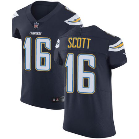 wholesale Chargers #16 J.K. Scott Navy Blue Team Color Men's Stitched NFL Vapor Untouchable Elite Jersey