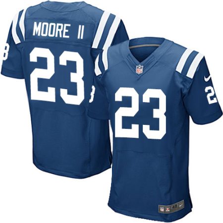 cheap Colts #23 Kenny Moore II Royal Blue Team Color Men's Stitched NFL Vapor Untouchable Elite Jersey