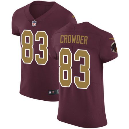 Commanders #83 Jamison Crowder Burgundy Red Alternate Men's Stitched NFL Vapor Untouchable Elite Jersey