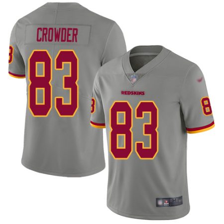 Commanders #83 Jamison Crowder Gray Men's Stitched NFL Limited Inverted Legend 100th Season Jersey