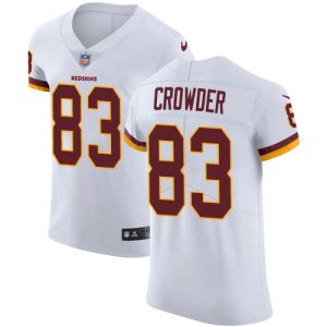 Commanders #83 Jamison Crowder White Men's Stitched NFL Vapor Untouchable Elite Jersey