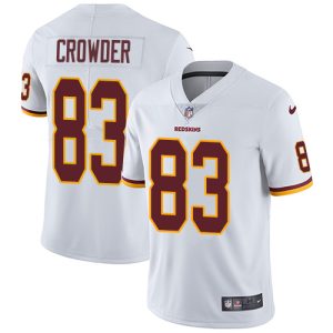 wholesale Commanders #83 Jamison Crowder White Men's Stitched NFL Vapor Untouchable Limited Jersey