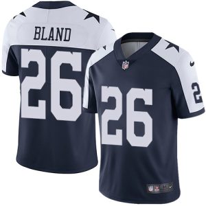 Cowboys #26 DaRon Bland Nave Blue Thanksgiving Men's Stitched NFL Vapor Untouchable Limited Throwback Jersey