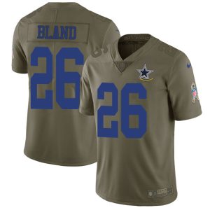 Cowboys #26 DaRon Bland Olive Men's Stitched NFL Limited 2024 Salute To Service Jersey