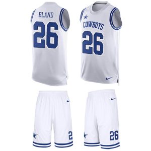 Cowboys #26 DaRon Bland White Team Color Men's Stitched NFL Limited Tank Top Suit Jersey