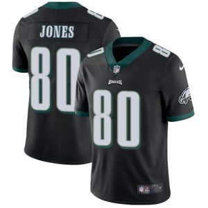 Eagles #80 Julio Jones Black Alternate Men's Stitched NFL Vapor Untouchable Limited Jersey