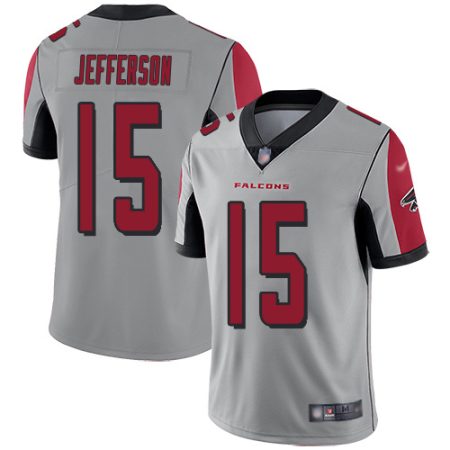 falcons #15 van jefferson silver men's stitched nfl limited inverted legend wholesale jersey