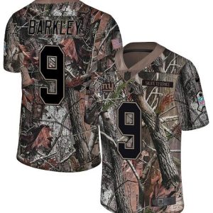 cheap Giants #9 Matt Barkley Camo Men's Stitched NFL Limited Rush Realtree Jersey