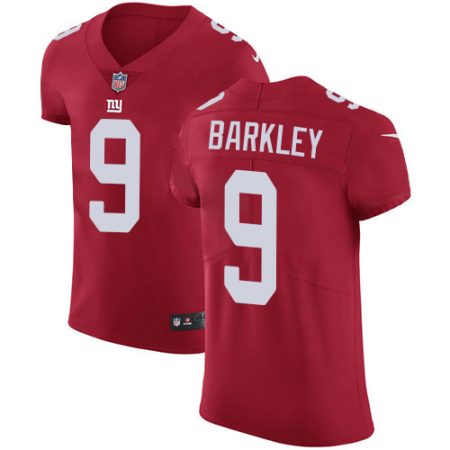 giants #9 matt barkley red alternate men's stitched nfl new elite wholesale jersey