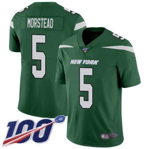 wholesale Jets #5 Thomas Morstead Green Team Color Men's Stitched NFL 100th Season Vapor Untouchable Limited Jersey