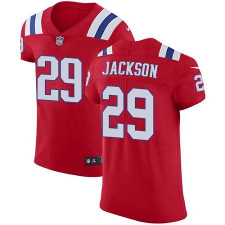 wholesale Patriots #29 J.C. Jackson Red Alternate Men's Stitched NFL Vapor Untouchable Elite Jersey