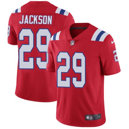 Patriots #29 J.C. Jackson Red Alternate Men's Stitched NFL Vapor Untouchable Limited Jersey