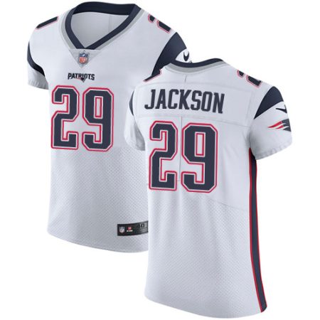 wholesale Patriots #29 J.C. Jackson White Men's Stitched NFL Vapor Untouchable Elite Jersey