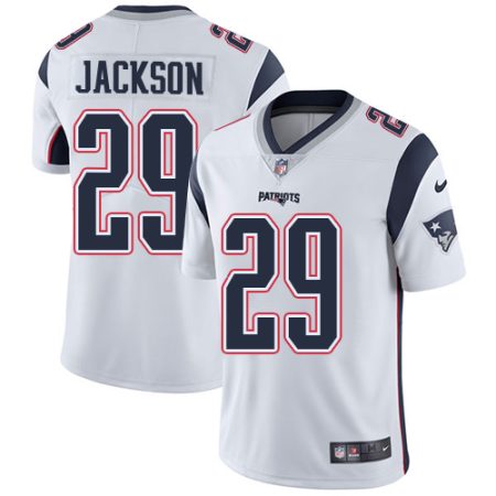 wholesale Patriots #29 J.C. Jackson White Men's Stitched NFL Vapor Untouchable Limited Jersey