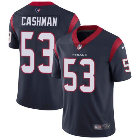 wholesale Texans #53 Blake Cashman Navy Blue Team Color Men's Stitched NFL Vapor Untouchable Limited Jersey