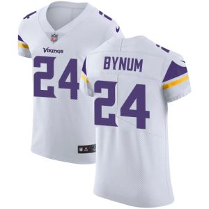 Vikings #24 Camryn Bynum White Men's Stitched NFL New Elite Jersey