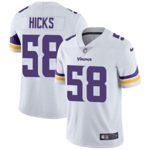 cheap Vikings #58 Jordan Hicks White Men's Stitched NFL Vapor Untouchable Limited Jersey