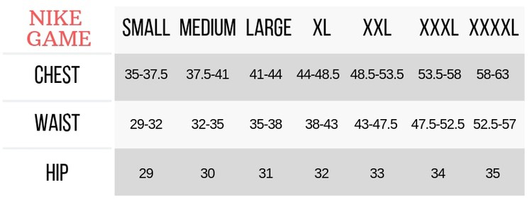 Dreieck Prominent Gesetz nike football shirt size chart uk Darsteller Pyramide explodieren