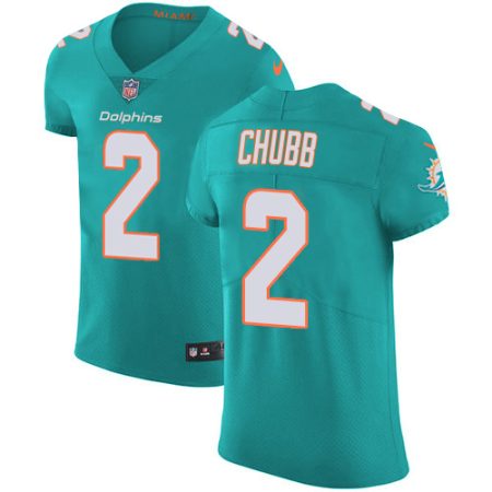 dolphins #2 bradley chubb aqua green team color men's stitched nfl vapor untouchable elite wholesale jersey