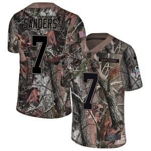 dolphins #7 jason sanders camo men's stitched nfl limited rush realtree wholesale jersey