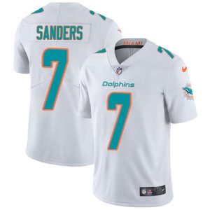 Dolphins #7 Jason Sanders White Men's Stitched NFL Vapor Untouchable Limited Jersey