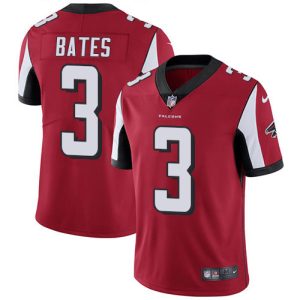 wholesale Falcons #3 Jessie Bates Red Team Color Men's Stitched NFL Vapor Untouchable Limited Jersey