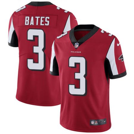 wholesale Falcons #3 Jessie Bates Red Team Color Men's Stitched NFL Vapor Untouchable Limited Jersey