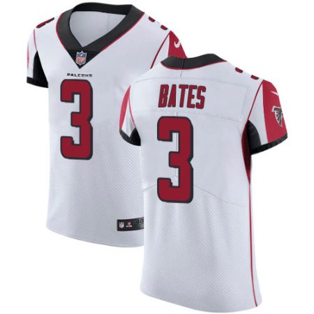 Falcons #3 Jessie Bates White Men's Stitched NFL New Elite Jersey