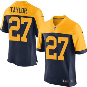 wholesale Packers #27 Patrick Taylor Navy Blue Alternate Men's Stitched NFL New Elite Jersey