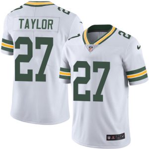 Packers #27 Patrick Taylor White Men's Stitched NFL Vapor Untouchable Limited Jersey