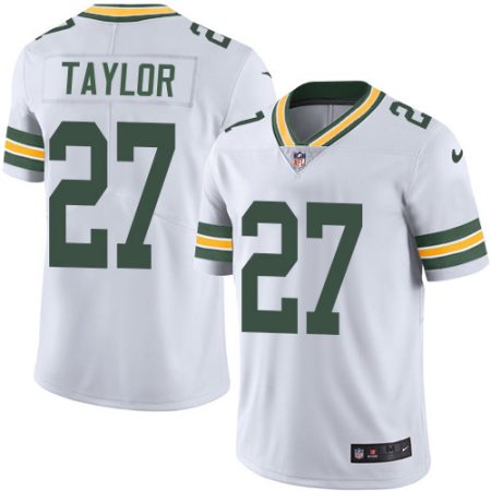 Packers #27 Patrick Taylor White Men's Stitched NFL Vapor Untouchable Limited Jersey