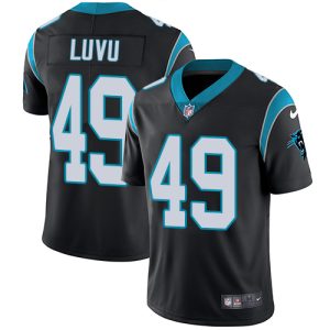 wholesale Panthers #49 Frankie Luvu Black Team Color Men's Stitched NFL Vapor Untouchable Limited Jersey