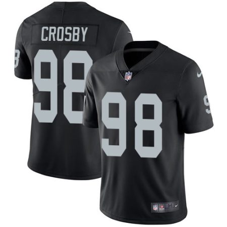 Raiders #98 Maxx Crosby Black Team Color Men's Stitched NFL Vapor Untouchable Limited Jersey