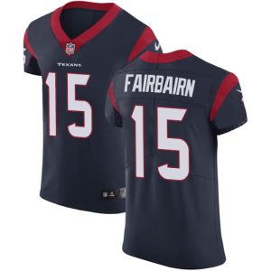 Texans #15 Ka'imi Fairbairn Navy Blue Team Color Men's Stitched NFL Vapor Untouchable Elite Jersey