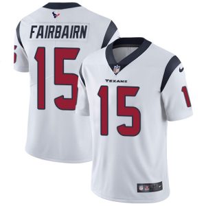 Texans #15 Ka'imi Fairbairn White Men's Stitched NFL Vapor Untouchable Limited Jersey