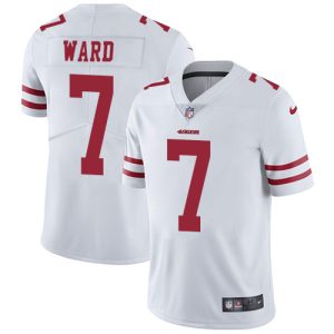 49ers #7 charvarius ward white men's stitched nfl vapor untouchable limited cheap jersey