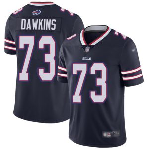 Bills #73 Dion Dawkins Navy Men's Stitched NFL Limited Inverted Legend Jersey