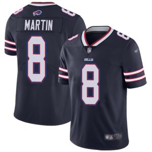 Bills #8 Sam Martin Navy Men's Stitched NFL Limited Inverted Legend Jersey