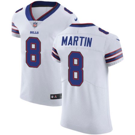 cheap Bills #8 Sam Martin White Men's Stitched NFL Vapor Untouchable Elite Jersey